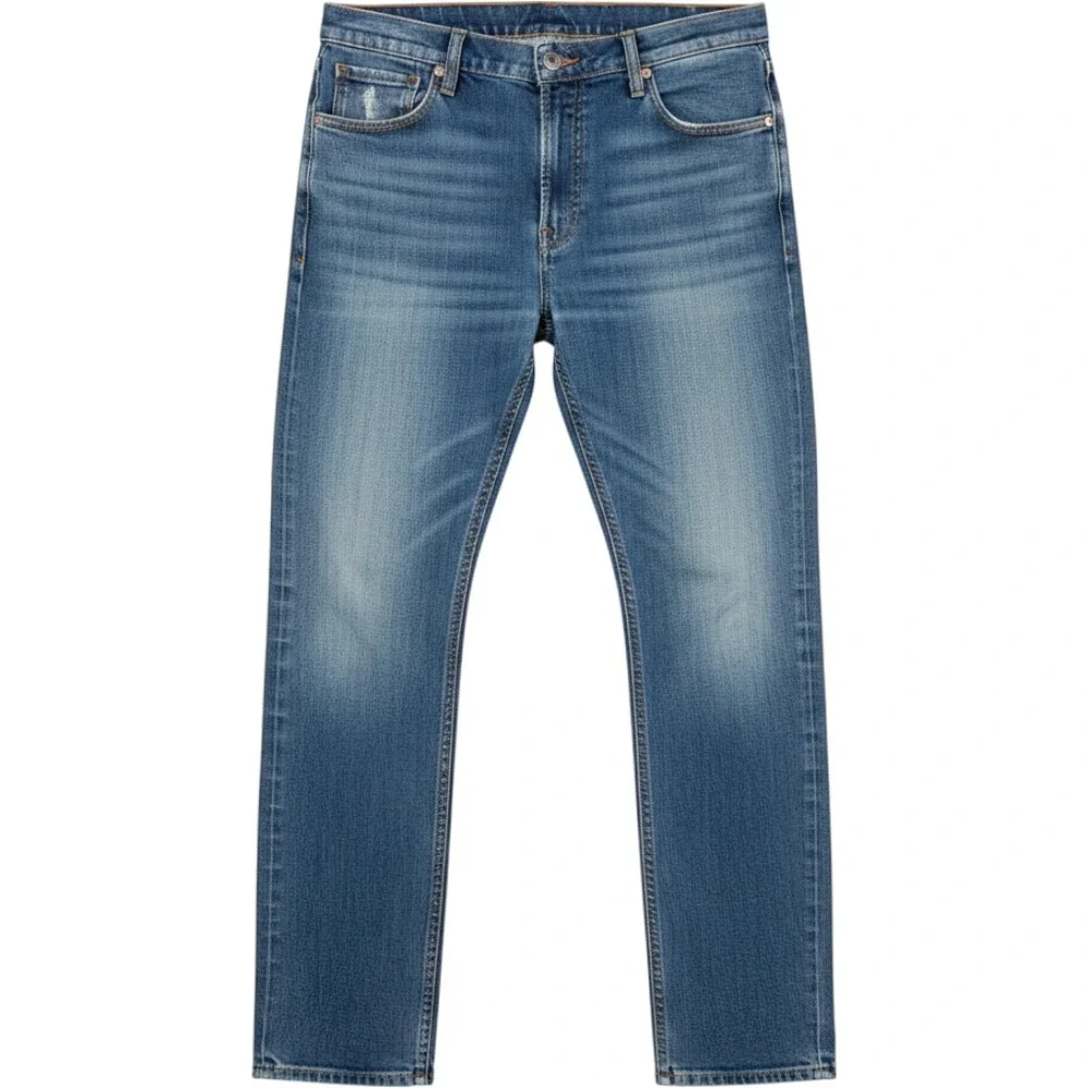 Wrangler Jeans Mens 42x30 Blue Good Authentics Straight Leg Stretch 10ZM1CSCH